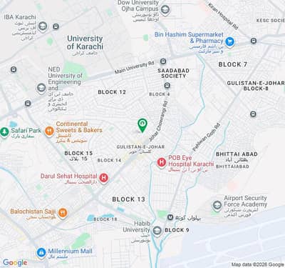 Gulistan-E-Johar Block 3 Main Road 3rd Floor Commercial Office