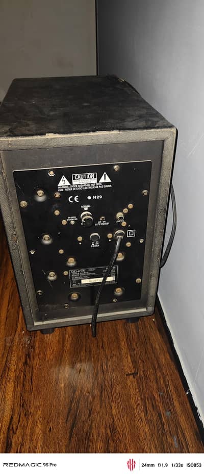 denon active subwoofer