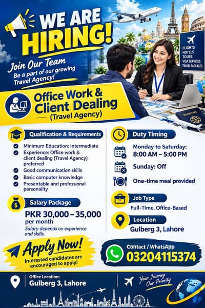 Office Job For Female only