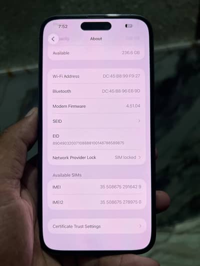 Apple iPhone 14 Pro Max jv 256gb