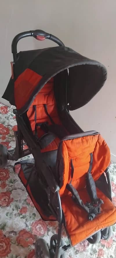 Twin baby stroller hai Double kids Kai leya