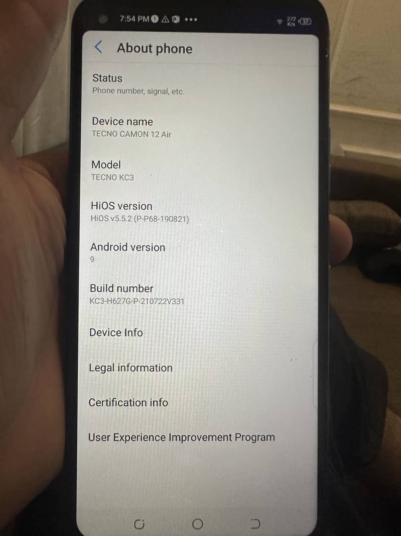 Tecno CAMON 12 Air 2