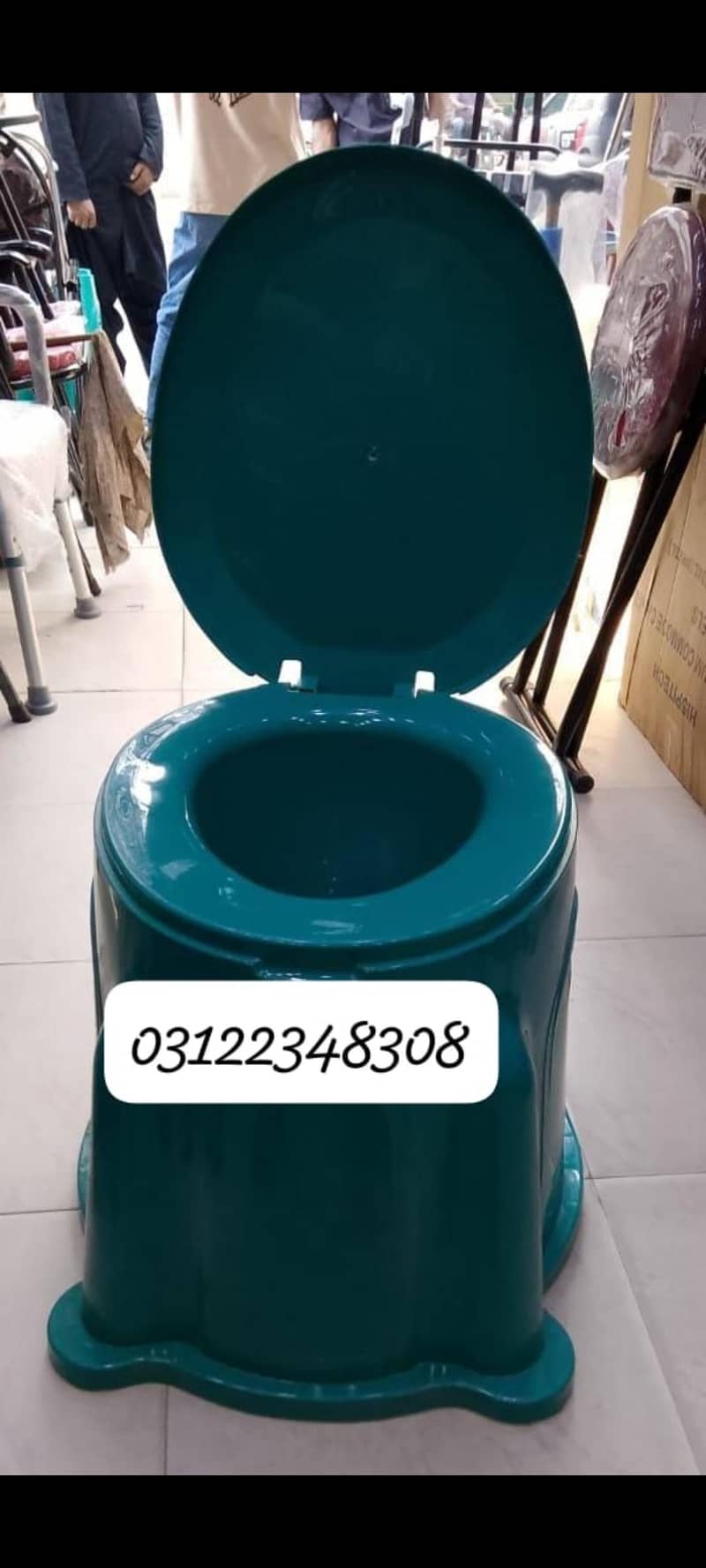 COMMODE CHAIR TOILET CHAIR 03122348308 - Toilets - 1120907148
