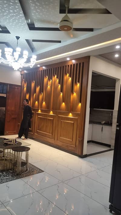 BRAND NEW PORTION FOR RENT GROUND FLOOR IN GULSHAN E IQBAL BLOCK 5