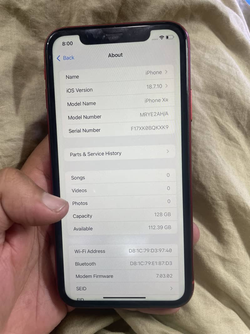 Apple iPhone XR 4