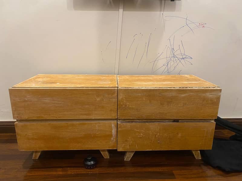 double bed with side tables 2
