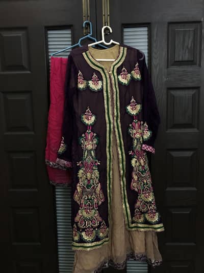 Eastern Long Gown Suit Wedding