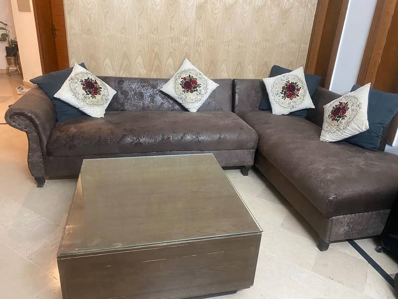 L shape sofa (2) 0