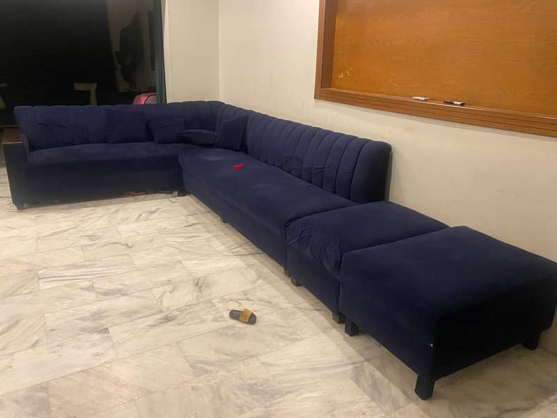 L shape sofa (2) 5