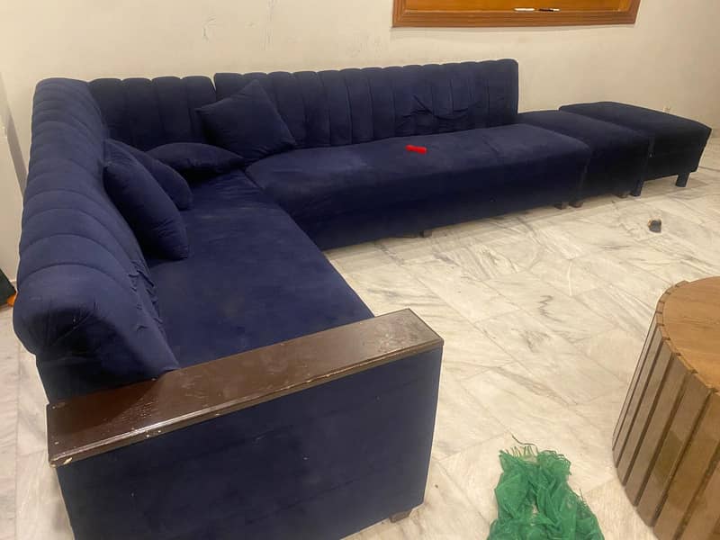 L shape sofa (2) 6