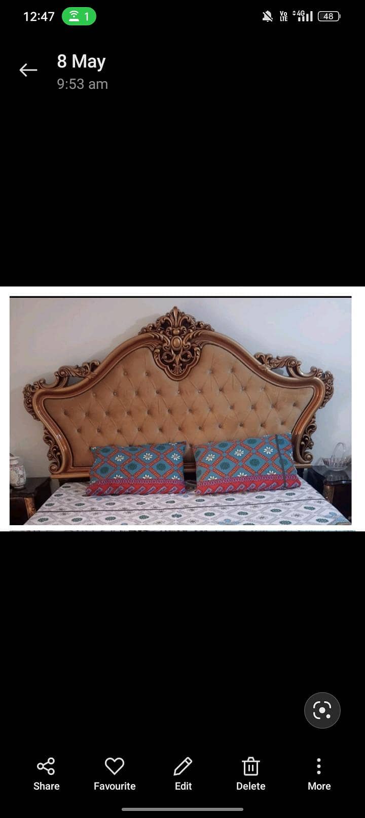 king size bed with dressing table 3