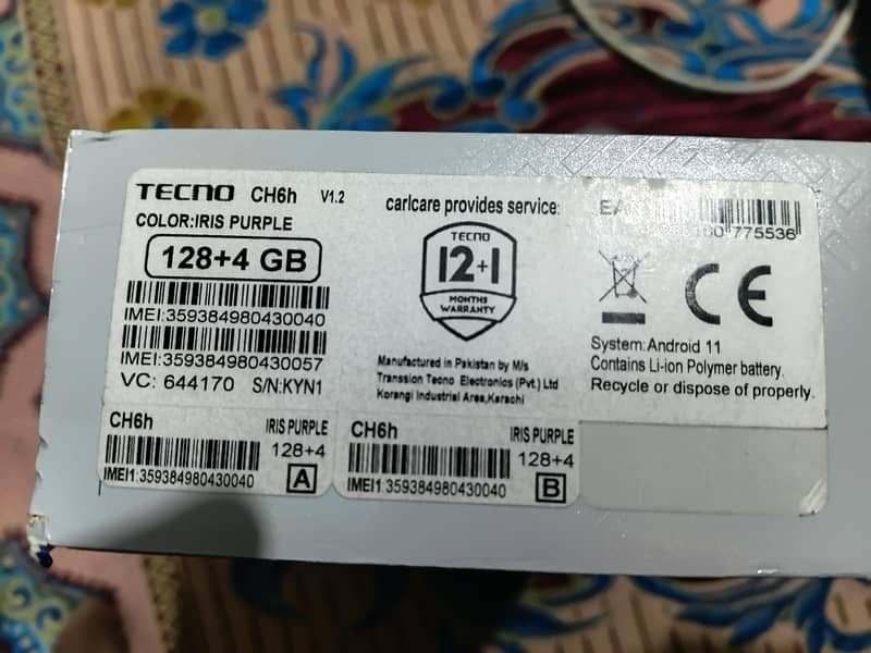 Tecno Camon 18 2