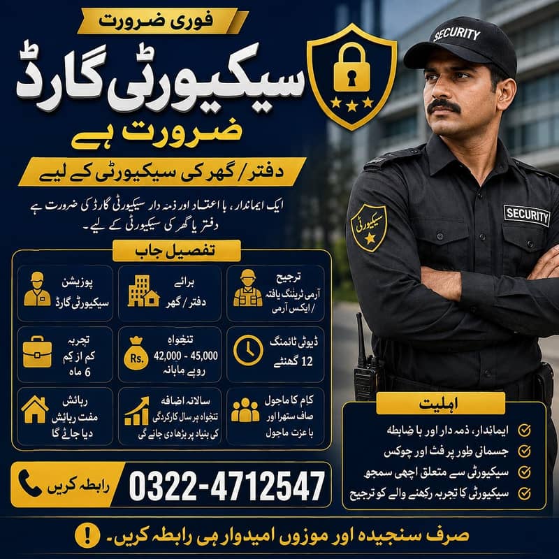 Security Guard Required - Other Jobs - 1120907558