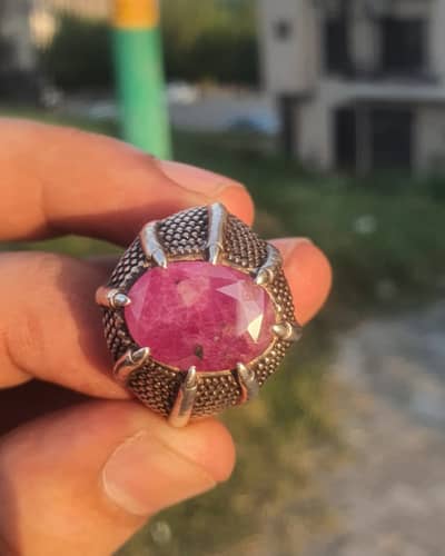 Ruby / Yaqoot Kabuli Original Stone Delivery All Over Pakistan