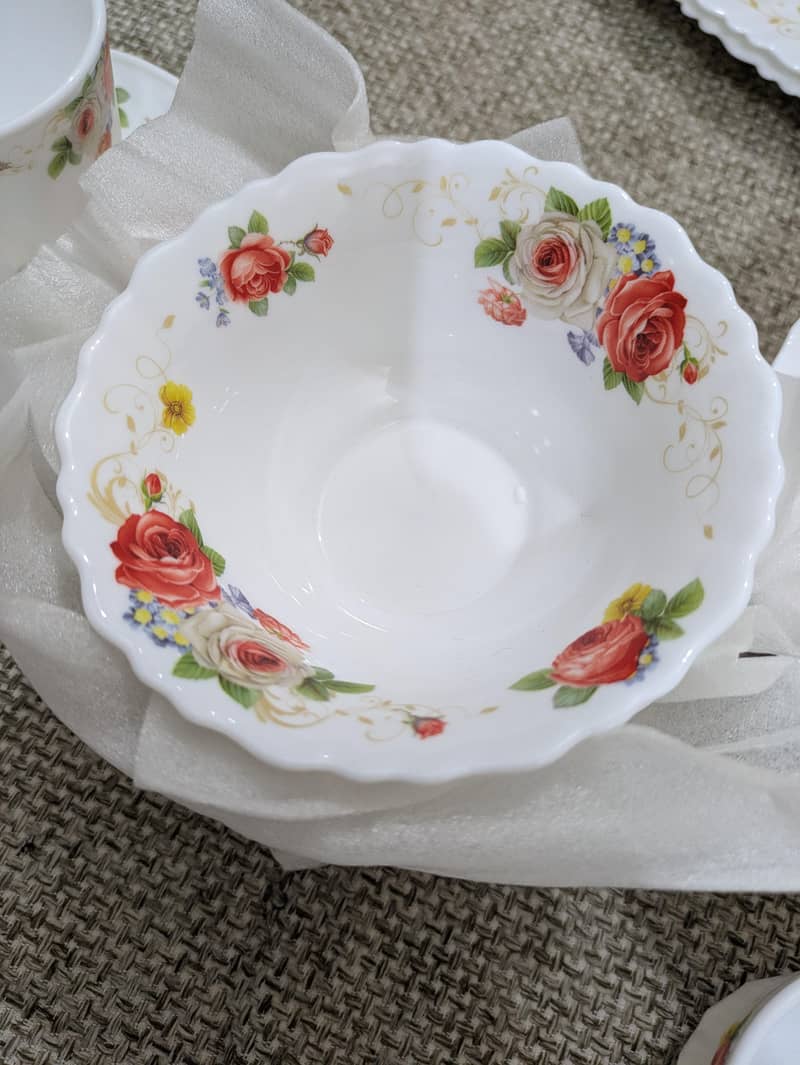 Marble Dinner set 4