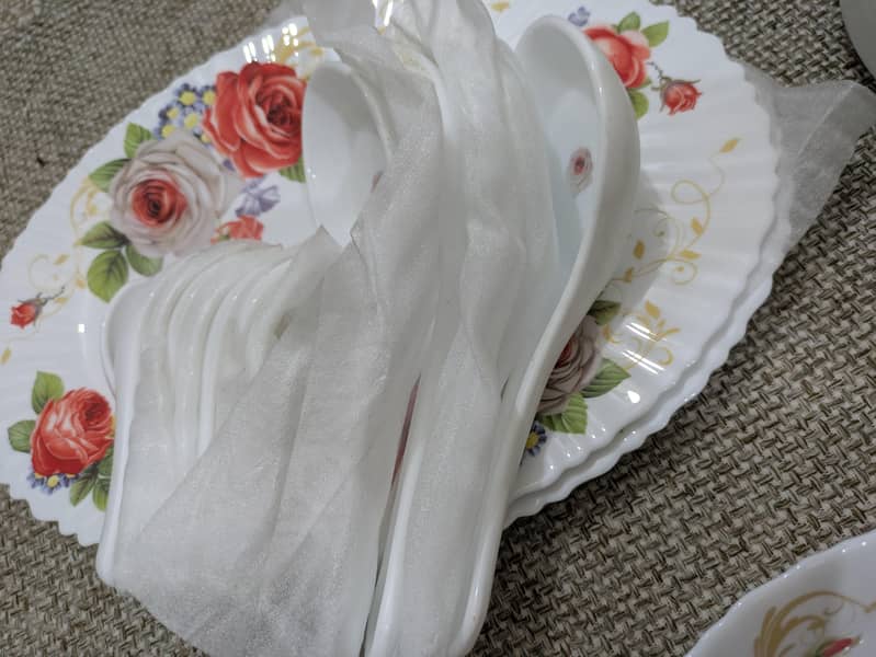 Marble Dinner set 6