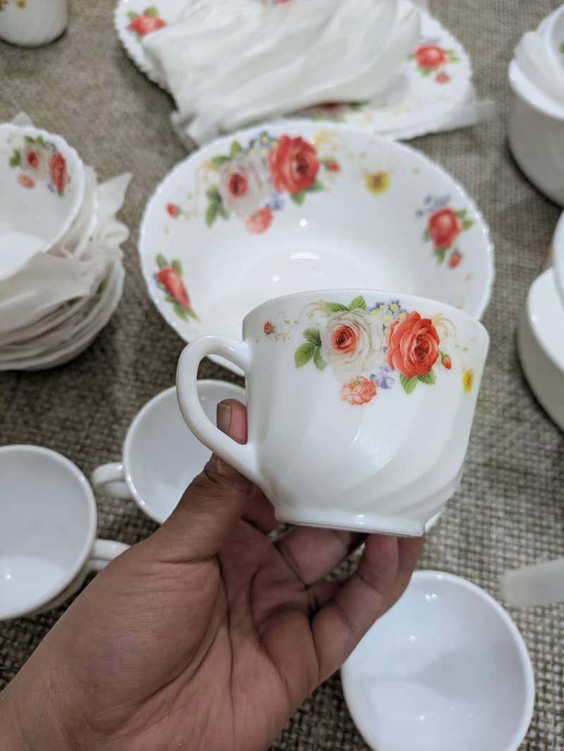 Marble Dinner set 7