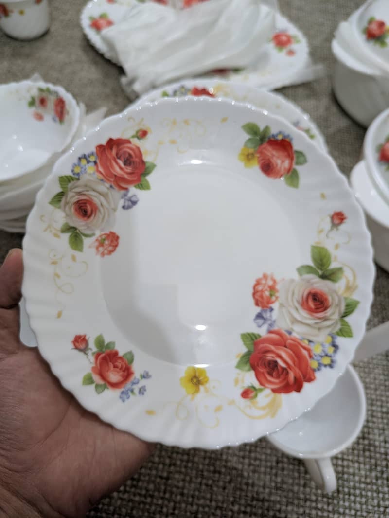 Marble Dinner set 10