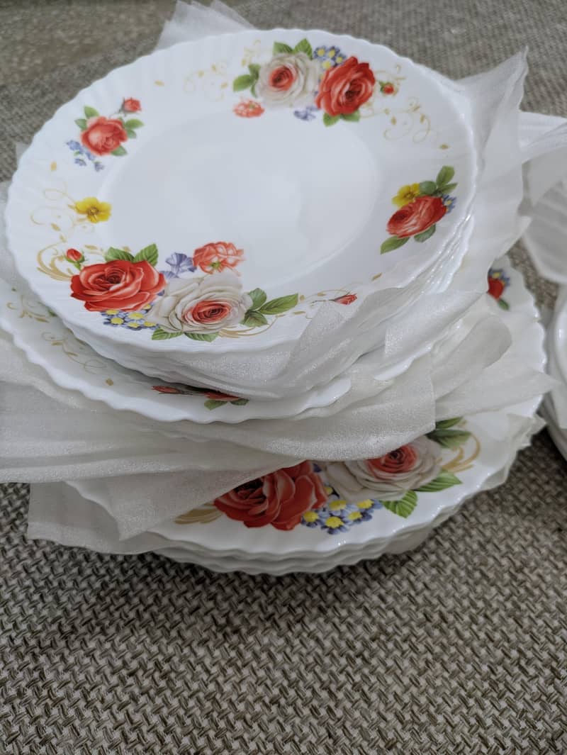 Marble Dinner set 12