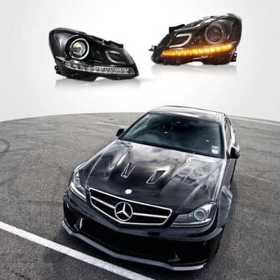 Mercedes Benz C63 W204 Brand New Headlights