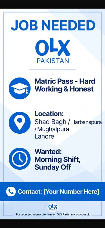 Job need