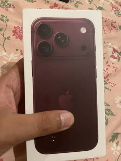 Iphone18 pro 256 burgundy