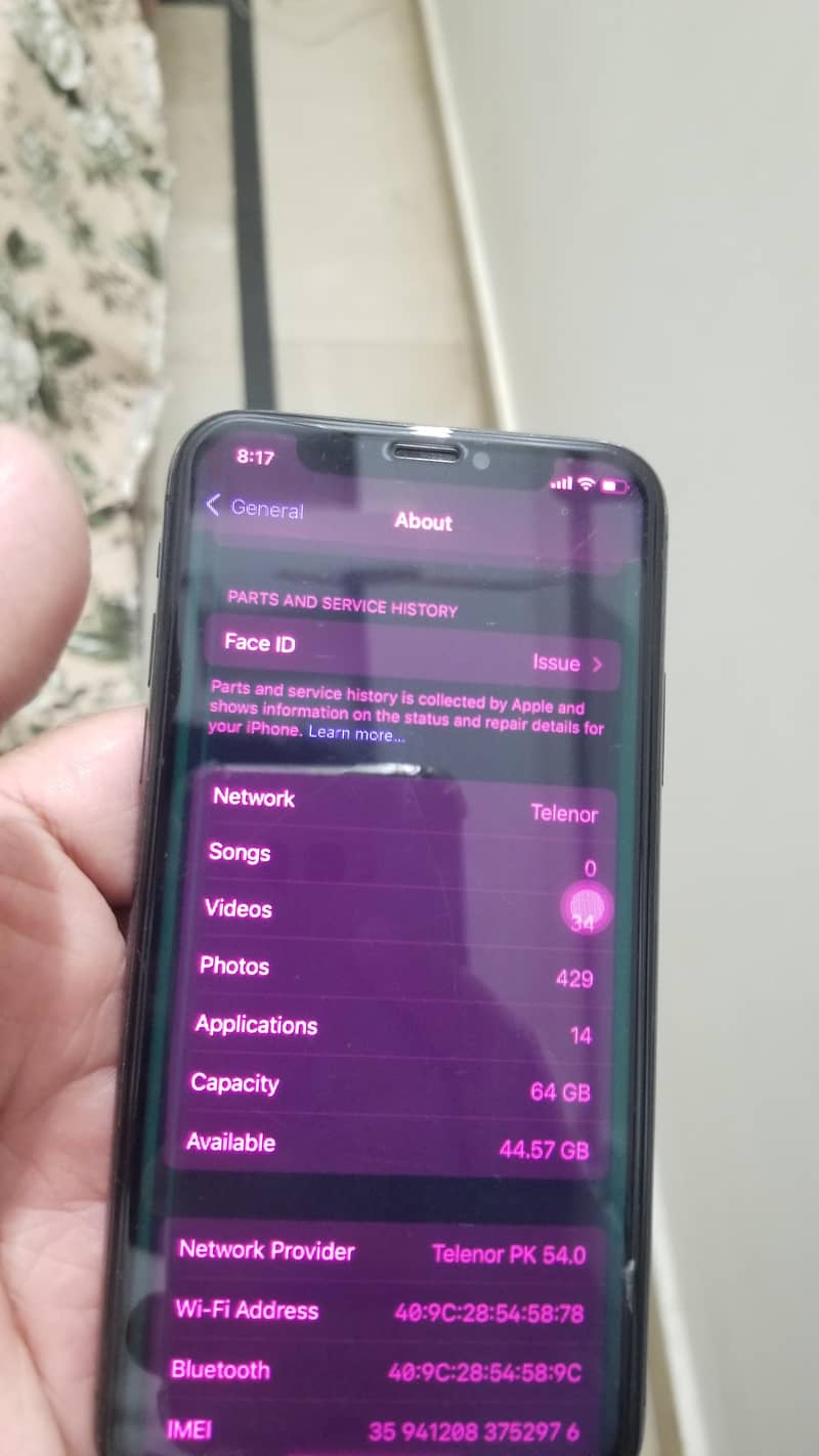 Apple iPhone X pta approved 3