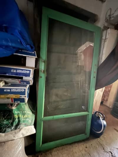 Glass door