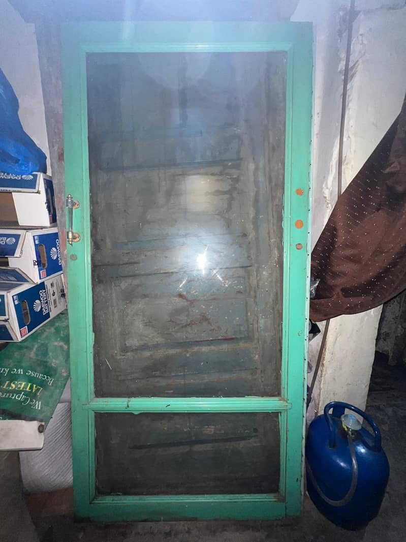 Glass door 1