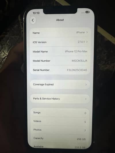 Apple iPhone 12 Pro Max/256