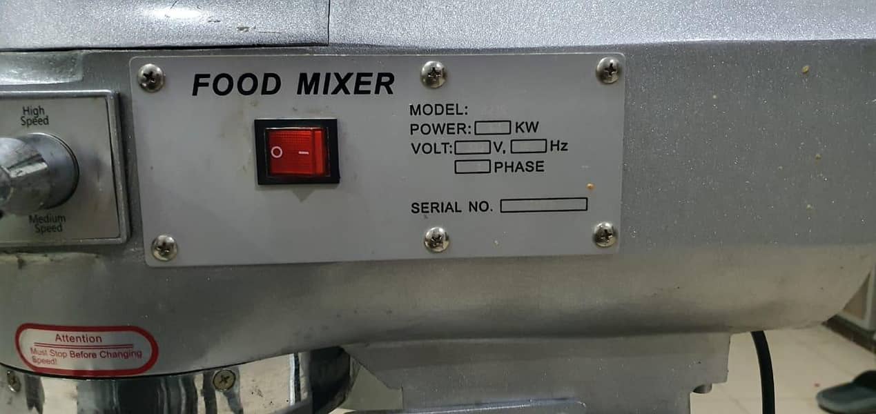 Dough machine 1