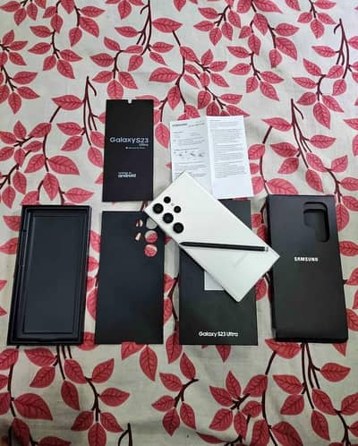 Samsung Mobile S23 Ultra pta approved urgent sale connect