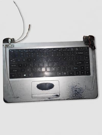 Haier PM Laptop - Motherboard ON - For Parts - Screen Broken