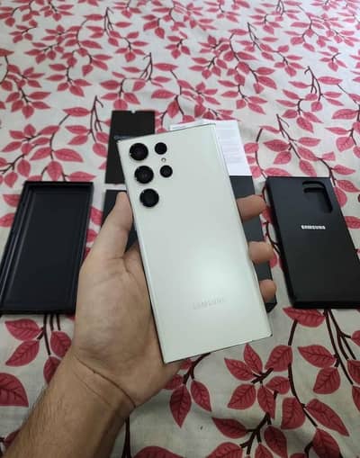Samsung Mobile S23 Ultra pta approved urgent sale connect