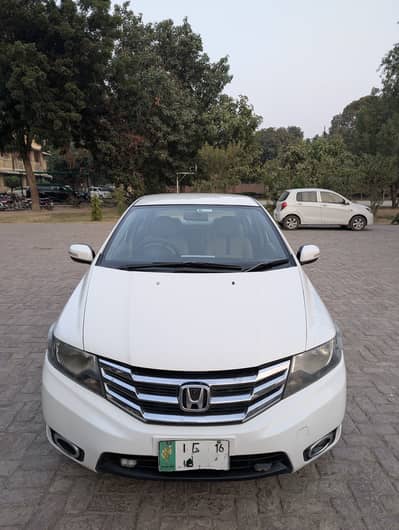 Honda City 1.3 Manual 2016- White-Lahore Registered