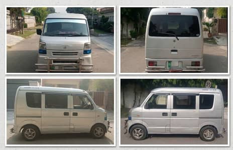 Suzuki Every 2012 Automatic – Kenwood LCD, Extra Rear Seats