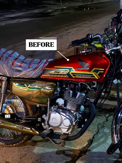 CG125 “27-Gold” With “Golden-Number”