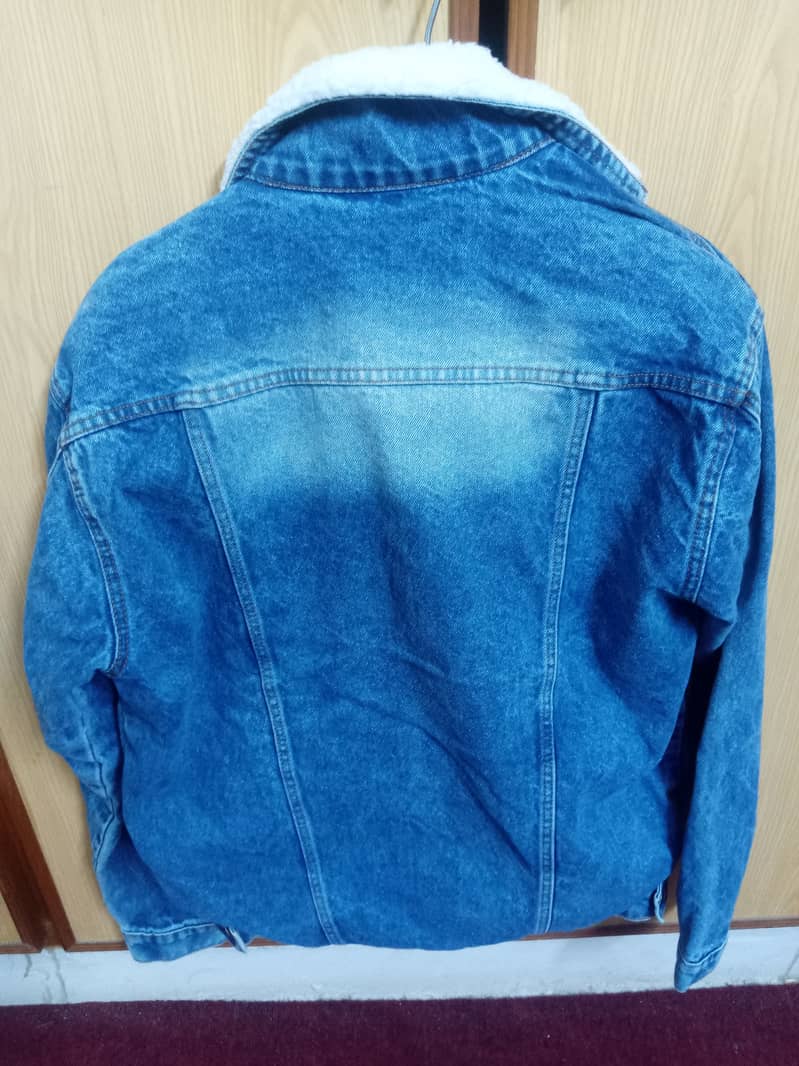 Fleece Lined Denim Jacket 1