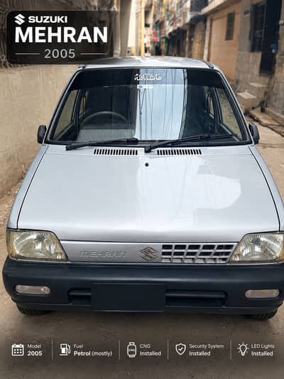 Suzuki Mehran 2005 – Silver Color