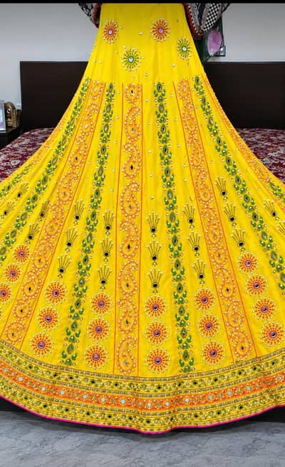 Fancy lengha for girls with reasonable price