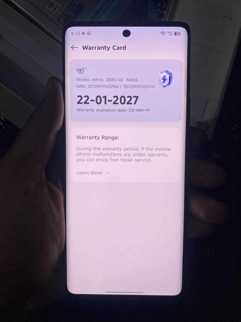 Infinix Zero 40 (8+8/256) 1