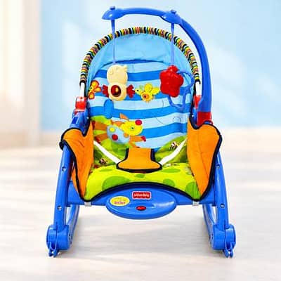 baby rocker seat little bit used