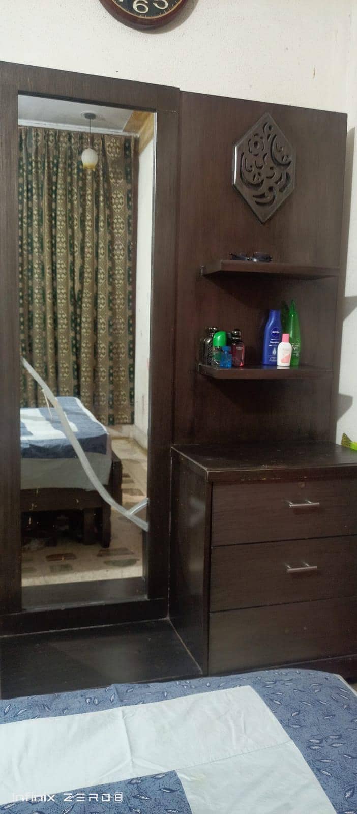 Bed dressing side Table and wardrobe 1