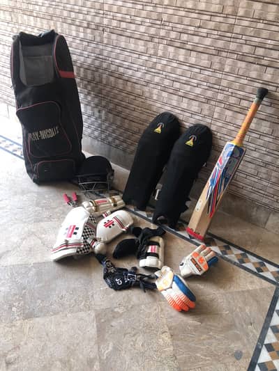 Complete Cricket Kit Bag for Sale - Excellent Condition