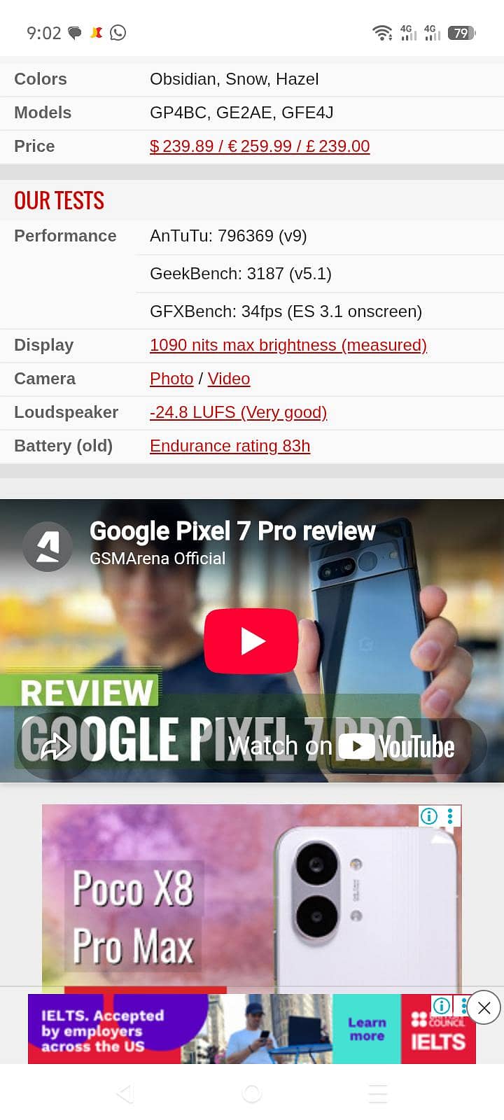 Google Pixel 7 Pro 2