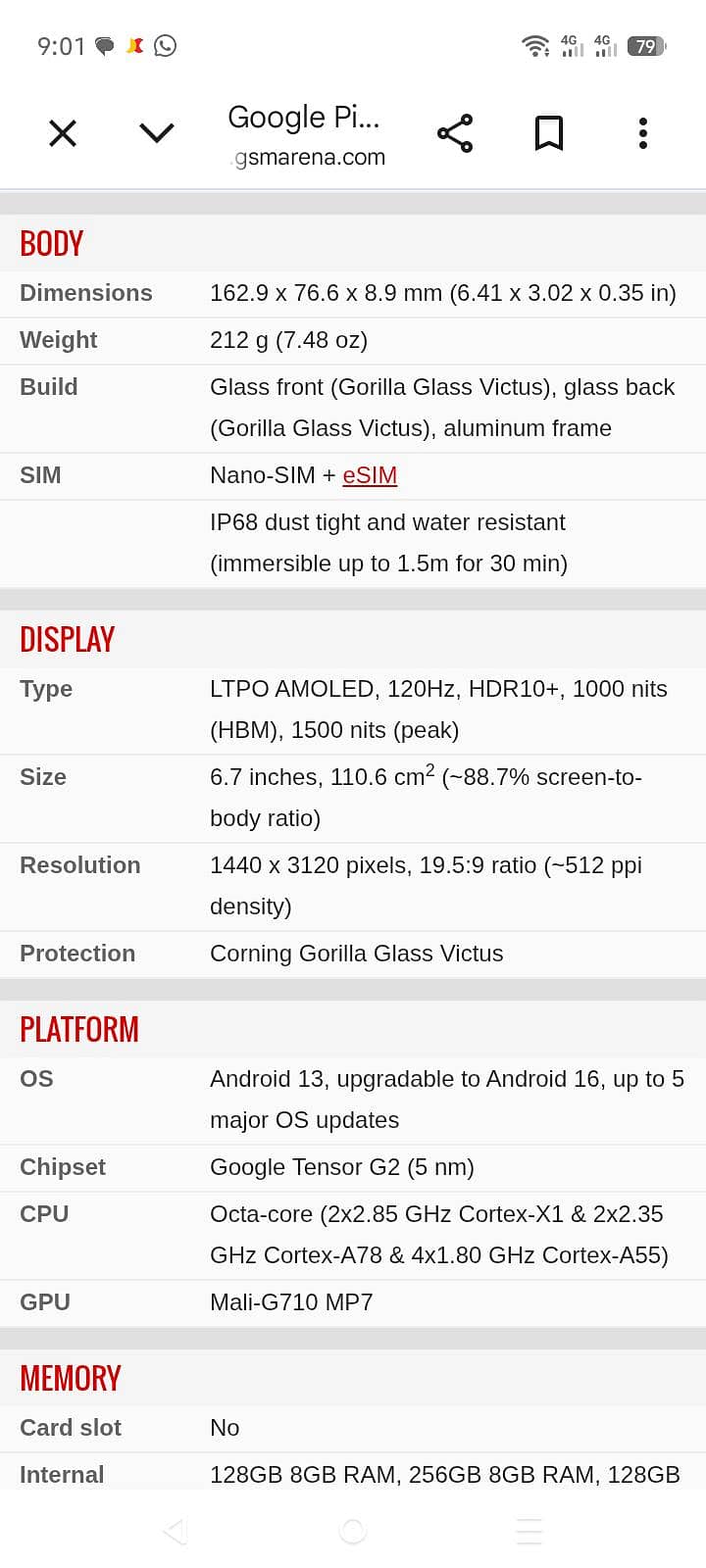 Google Pixel 7 Pro 3