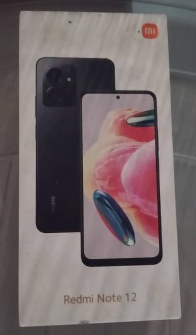 Redmi Note 12. Sealed Set 8/128 GB With Original Box and Charger.