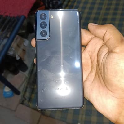 Samsung Mobile S21 5g Official PTA Approved 8/128 Just 1 green line
