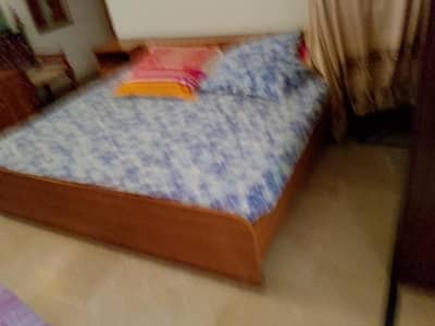 Wooden Bed Set