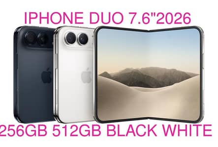 IPHONE DUO 7.6"256GB PHYSICAL+E SIM PTA OK